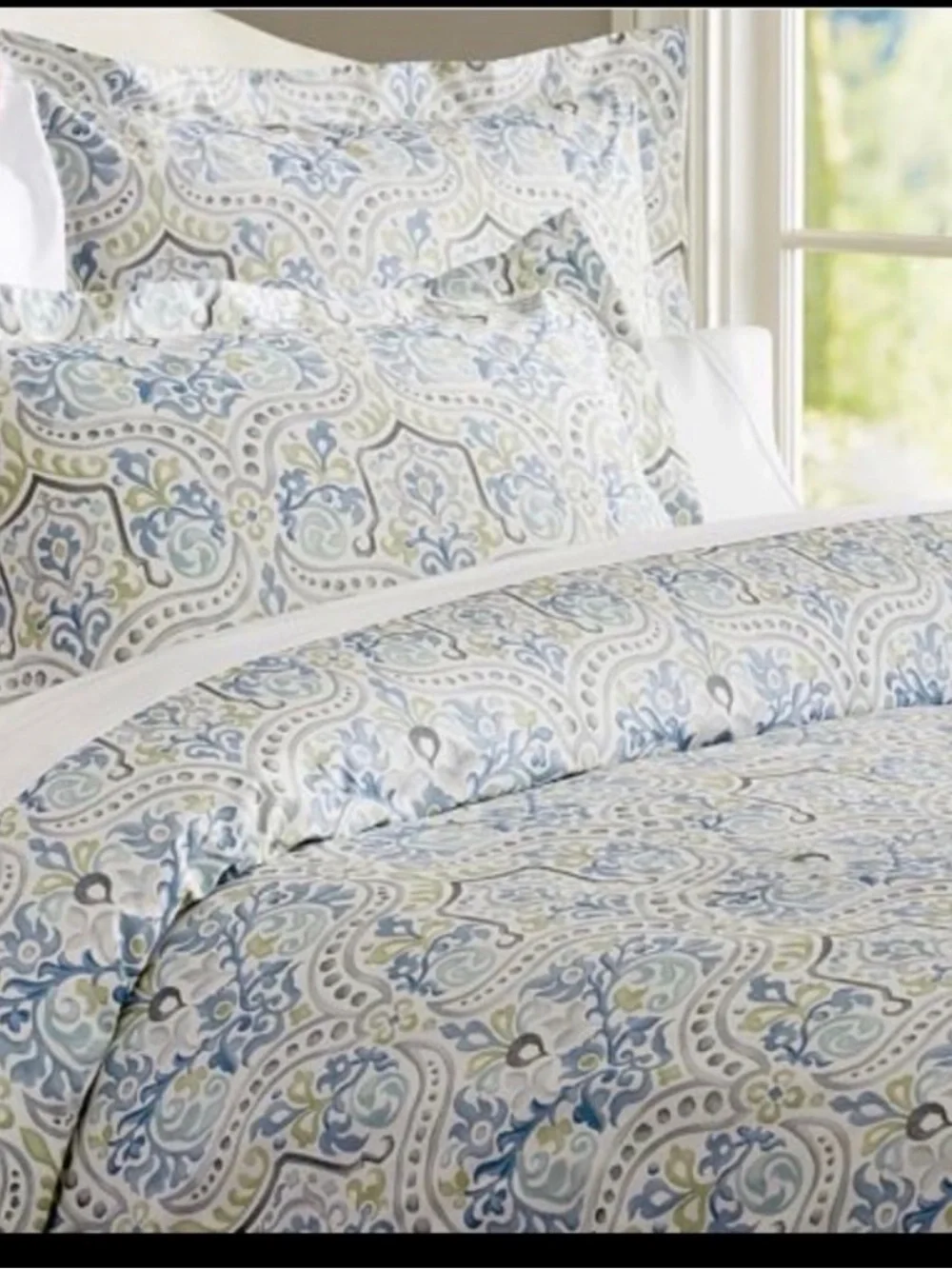 Pottery Barn Full Queen Jessie Duvet NWOT